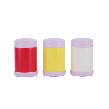 450ml fashion students double wall vacuum food container thermo flask keep hot and cold long time